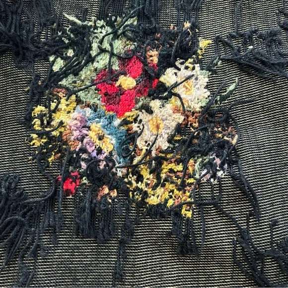 20”x18-1/2” Vintage Needlepoint Canvas. - Picture 7 of 10